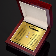 To My Soulmate - Alluring Beauty Necklace